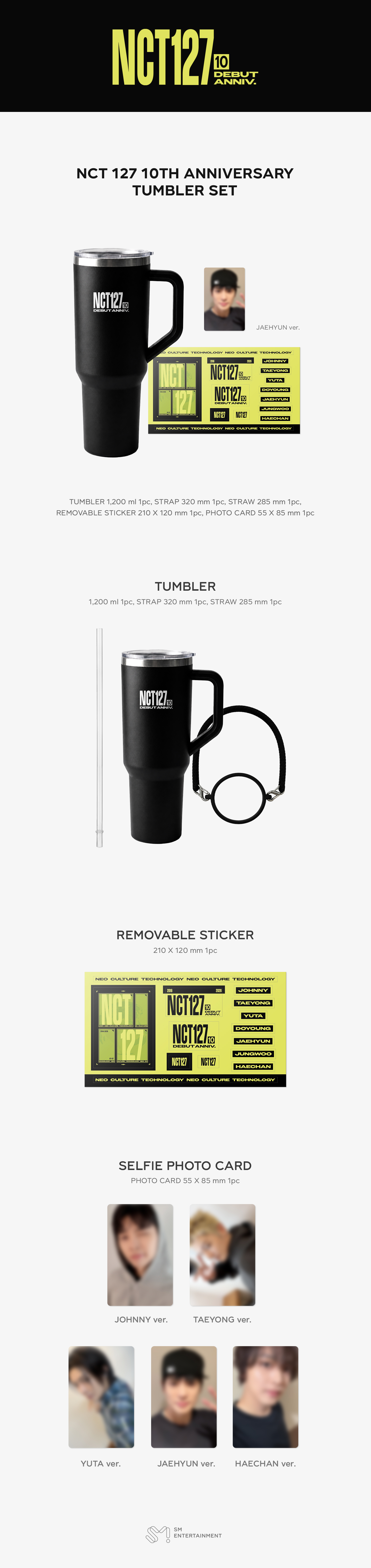 ktown4u.com : NCT 127 - [10th ANNIVERSARY MD] TUMBLER SET