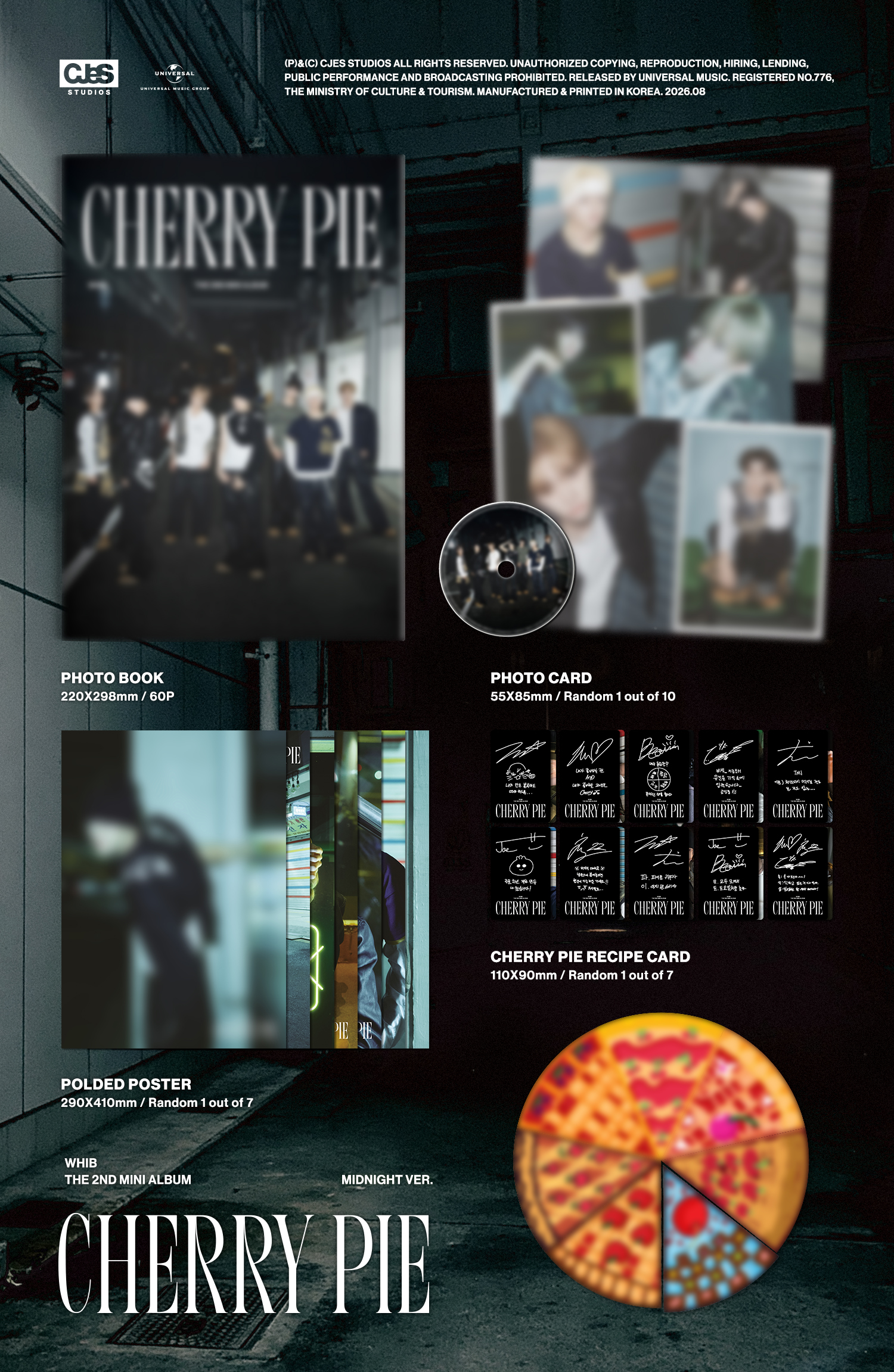 jp.ktown4u.com : [1:1 Photo Event] (HASEUNG) WHIB - ミニアルバム2