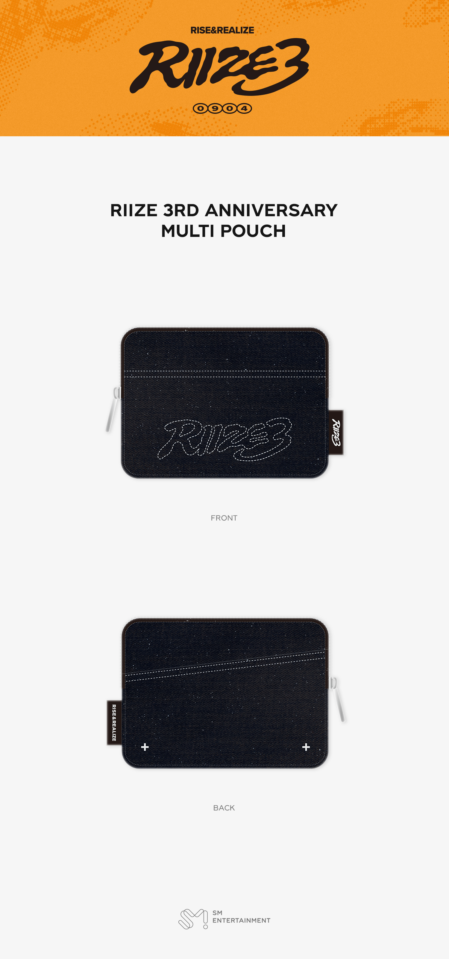 jp.ktown4u.com : RIIZE - [3RD ANNIVERSARY MD] MULTI POUCH