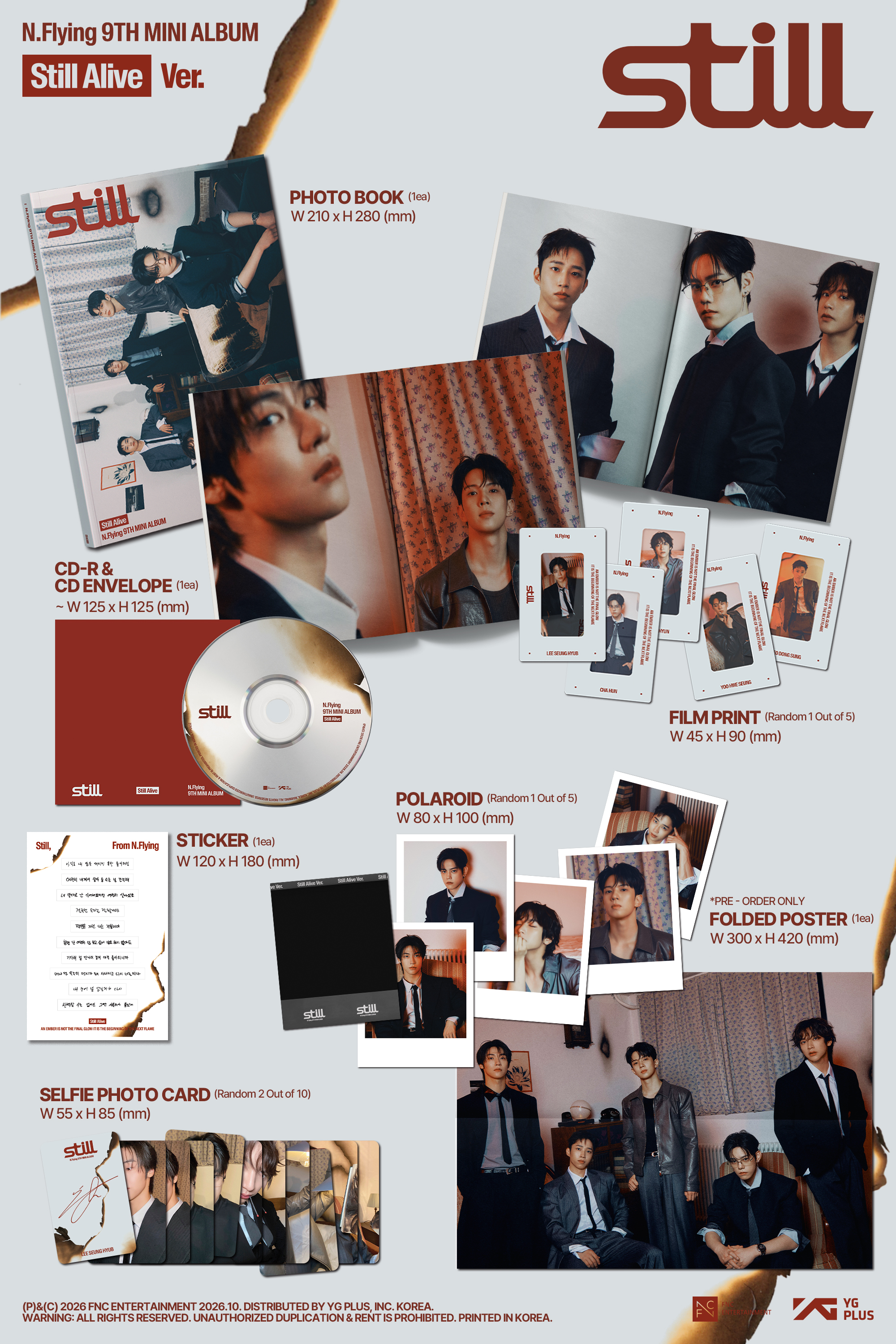 ktown4u.com : [Ktown4u Special Gift] [2CD SET] N.Flying - [Still