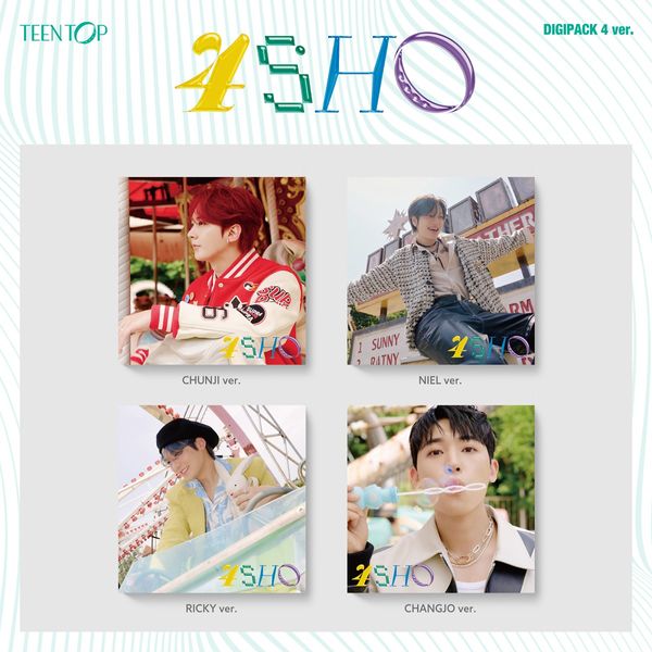[Overseas Fan Signing Event in TAIPEI] TEEN TOP - [4SHO] (DIGIPACK ver.) (Random Ver.)