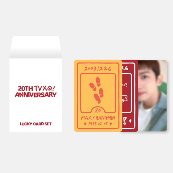 TVXQ! - 20th ANNIVERSARY LUCKY CARD SET