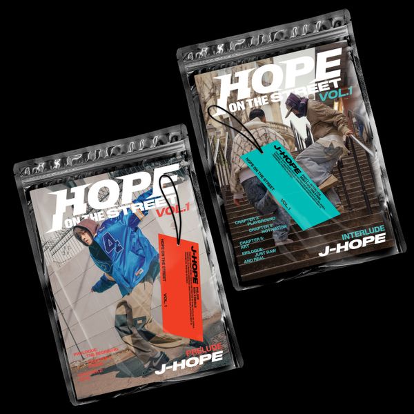 [全款 裸专][Ktown4u特典赠送] [2CD 套装]  j-hope - 特别专辑 [HOPE ON THE STREET VOL.1] (PRELUDE ver. + INTERLUDE ver.)_五站联合