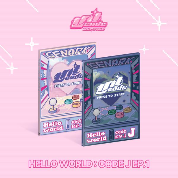 [2CD SET] UNICODE - [HELLO WORLD : CODE J EP.1]