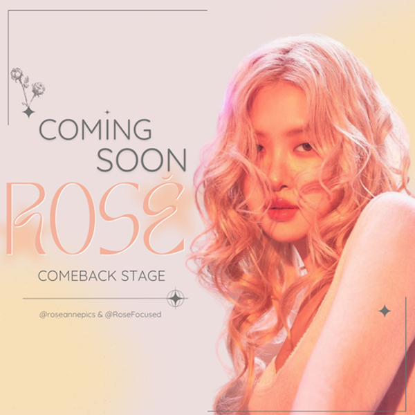 [Donation] Non-shipped ROSÉ - first studio album [rosie] Donation for ROSÉ Comeback