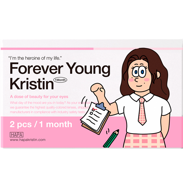 [Hapa Kristin 6th] Forever Young Kristin_1MONTH Wannabe brown 0.00