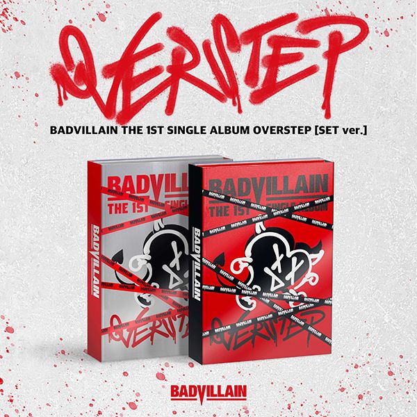 [2CD SET] BADVILLAIN - 1st Single Album [OVERSTEP]