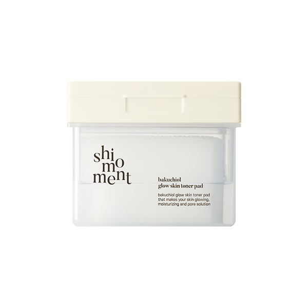 [shimoment] Bakuchiol Glow Skin Toner Pad