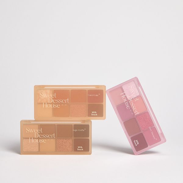 [Milk Touch] Be My Sweet Dessert House Palette (#1 & #2 & #3)