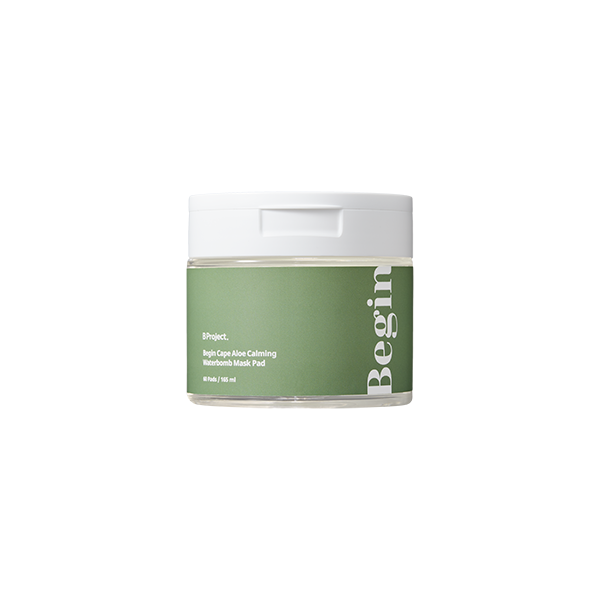 ktown4u.com : [B Project] Begin Cape Aloe Calming Water Bomb Mask Pad