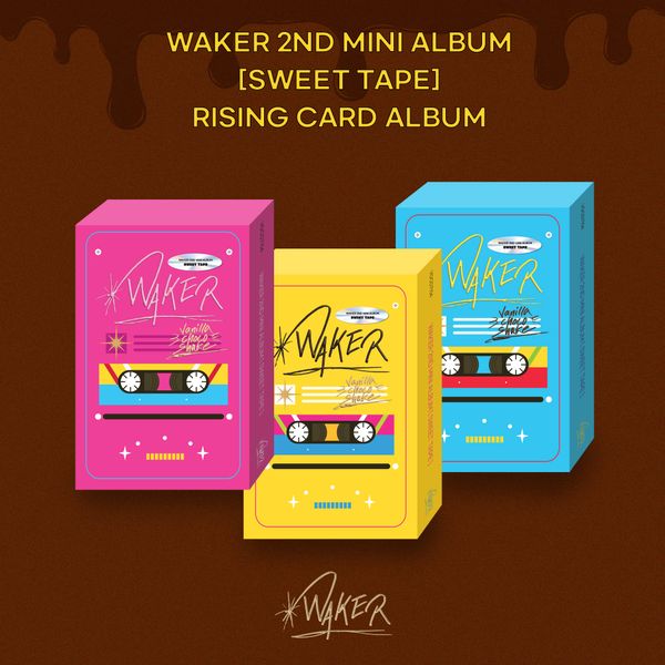 jp.ktown4u.com : [3CD セット] WAKER - ミニアルバム2集 [Sweet Tape