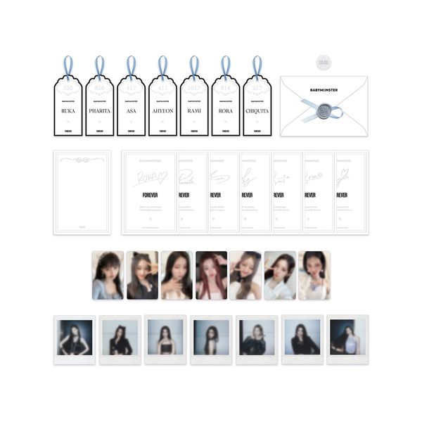 [全款] BABYMONSTER - [FOREVER] BABYMONSTER PHOTOCARD PACKAGE