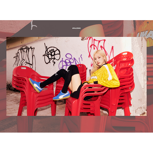 (ROSÉ) Puma Palermo Vintage [Blue]_