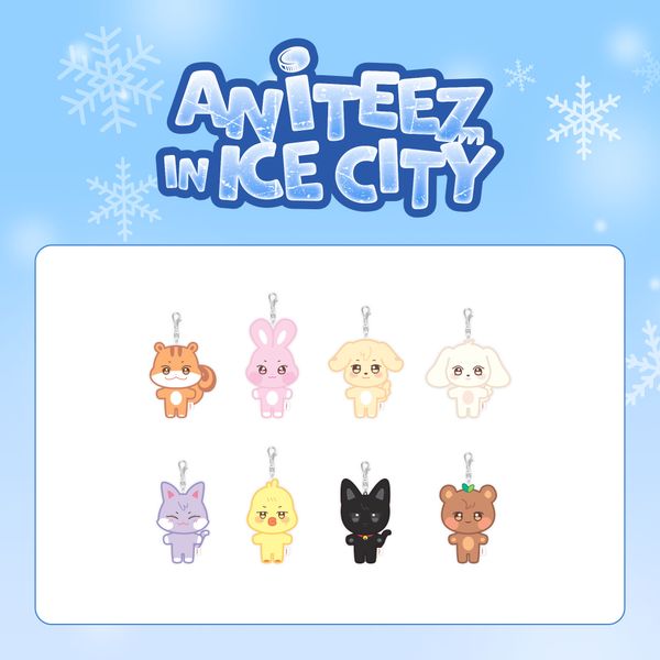 ktown4u.com : ATEEZ - [ANITEEZ IN ICE CITY] PLUSH KEYRING