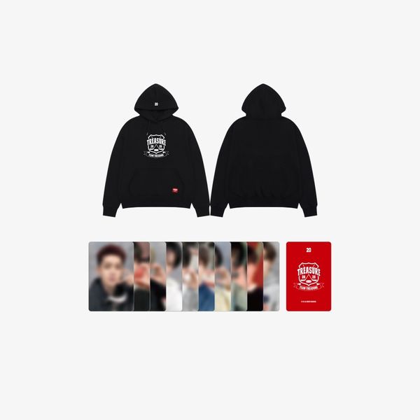 TREASURE - [TEAMTREASURE] OVERFIT TEAM HOODIE