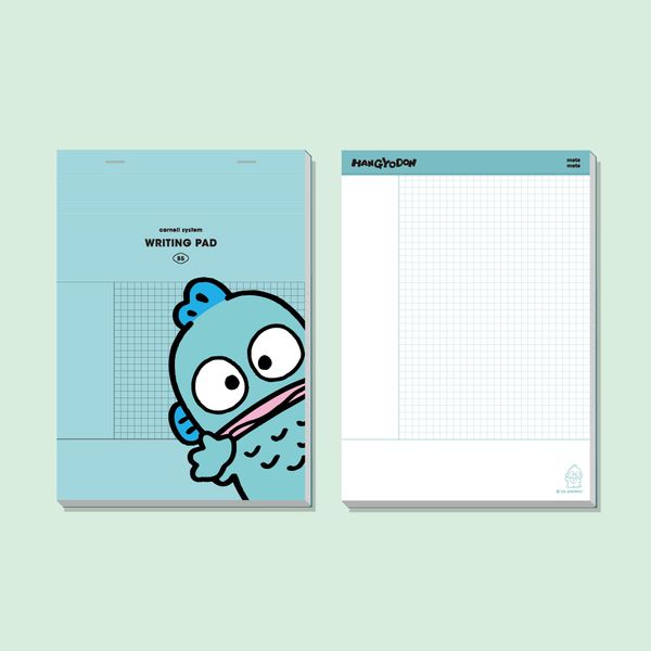 [Sanrio] [motemote] Writing Pad B5 - Cornell - Hangyodon