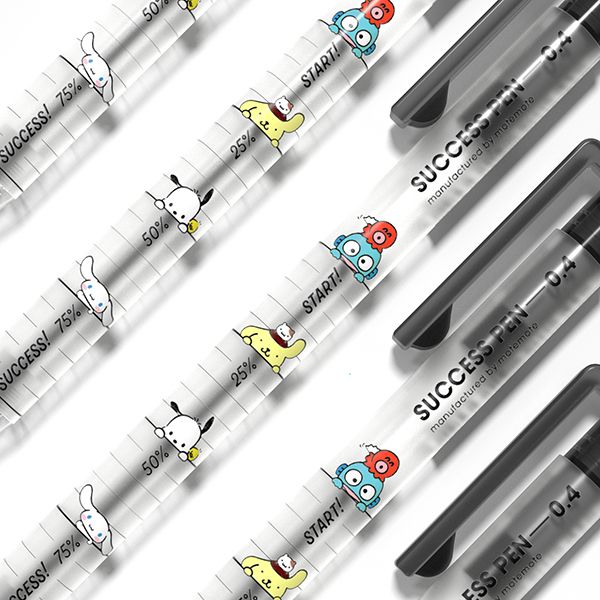 [Sanrio] [motemote] Success Pen Nameplate SET (10EA)