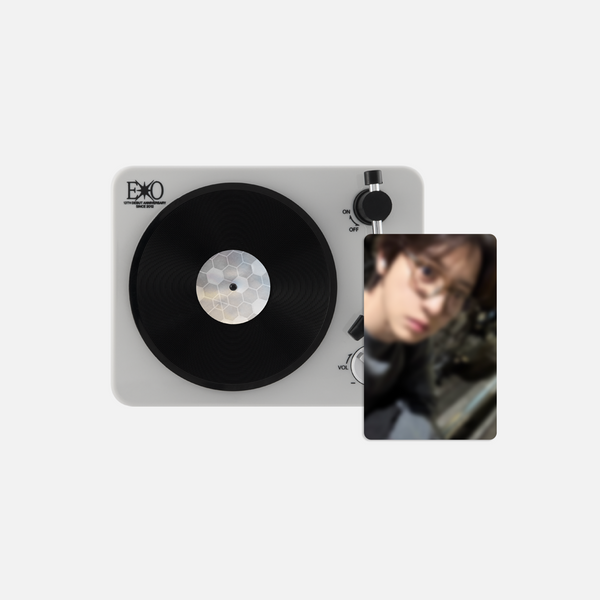 [Not available for shipping via EMS/K-Packet/Small-Packet] EXO - [13TH ANNIVERSARY MD] TURNTABLE BLUETOOTH SPEAKER SET
