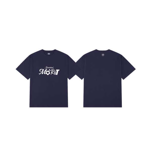 TREASURE - [SPECIALMOMENT] GRAPHIC T-SHIRT_NAVY