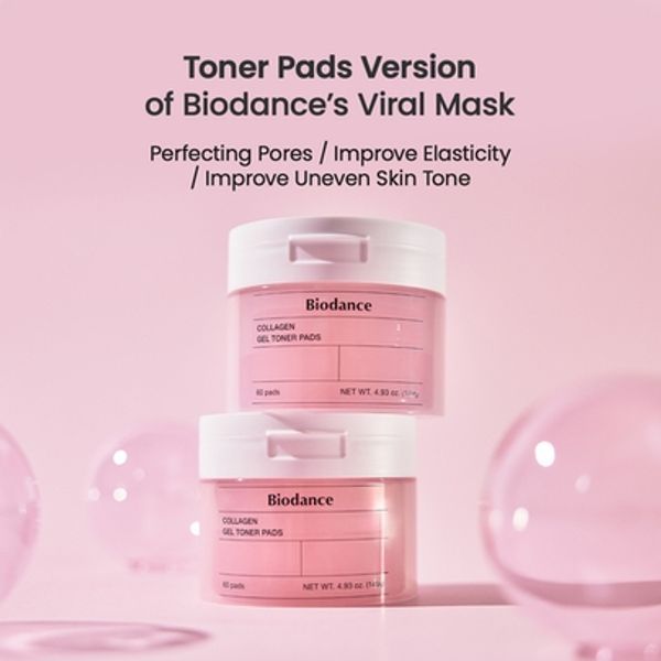 [Biodance] Collagen Gel Toner Pads (60pads)
