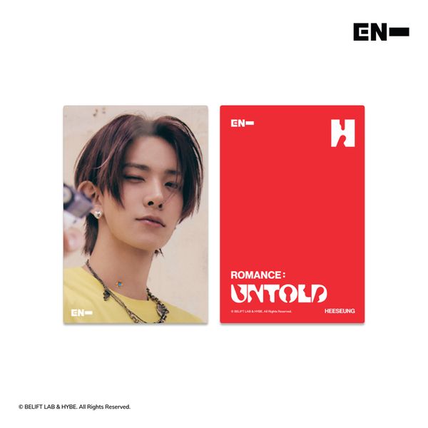 jp.ktown4u.com : fanclub item_ENHYPEN - [ROMANCE : UNTOLD MD] 3D