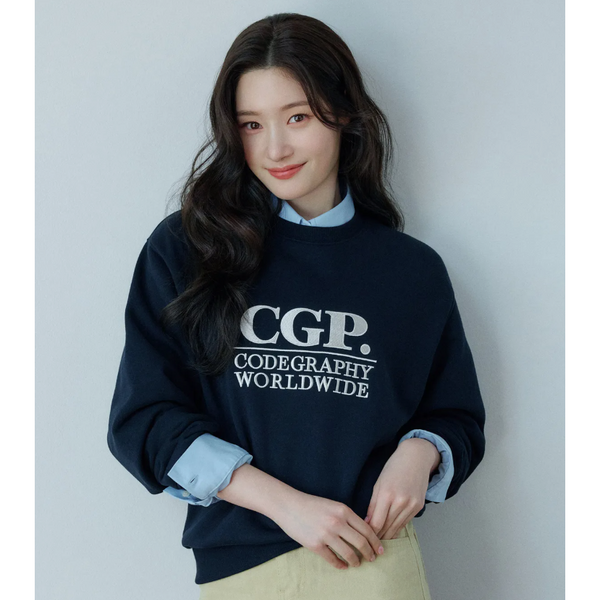 [CODEGRAPHY]★25SS★韓国人気★Small Square Logo Long Sleeve ktown4u.com : [CGP] [25SS] (Womens) Square Logo Crop