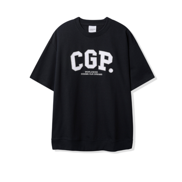 ★人気★【CODE GRAPHY】★CGP Archie Logo Crew Neck Setu.p★ ktown4u.com : [CGP] [25SS] CGP Arch Logo Short Sleeve