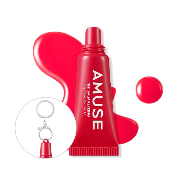 【aym専用】amuse ktown4u.com : [AMUSE] TINT BALM KEYRING 03 HEALTHY CHERRY [25]