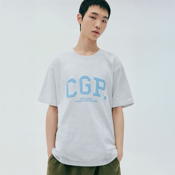 [CPGN STUDIO]★25SS★韓国人気★WONDERS SHORT SLEEVE T-SHIRT MUSINSA公式 | CPGN STUDIO Wonders short sleeve cream