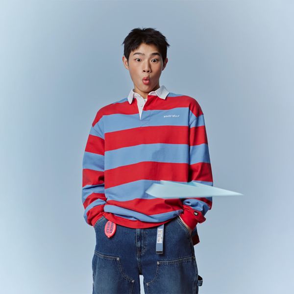 [Wacky Willy] [25SS] Dangara Long Sleeve NAVY 