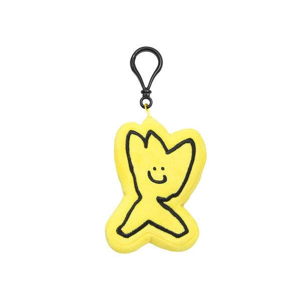 [Wacky Willy] [25SS] Kiki Plush Keyring Large YELLOW
