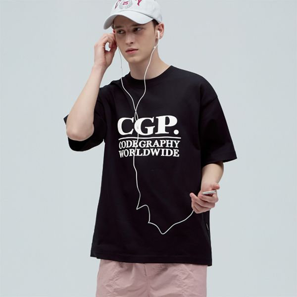 ktown4u.com : [CGP] [25SS] Square Logo Short Sleeve T