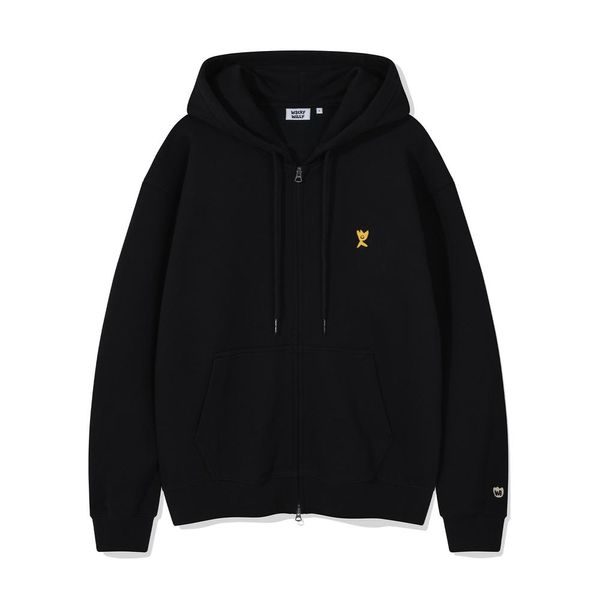 ★Wacky WiLLy★ Kiki All Over Graffiti Hoodie Black ktown4u.com : [Wacky Willy] [25SS] Basic Logo Hoodie BLACK