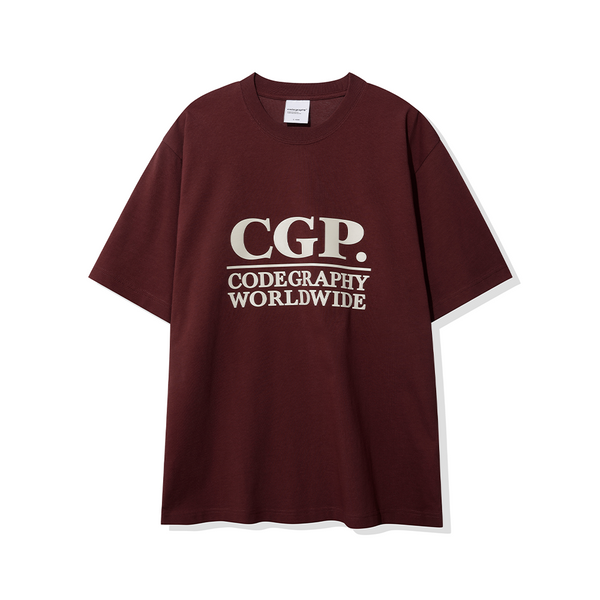 [ NERDY ]★25SS★韓国人気★CAT WAPPEN SHORT SLEEVE T-SHIRT ktown4u.com : [CGP] [25SS] Square Logo Short Sleeve T