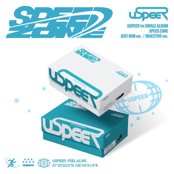 [全款 裸专 截止至6.4早8点] [视频签售活动] USPEER - 单曲1辑 [SPEED ZONE] (Random Ver.)_USPEER_直通车
