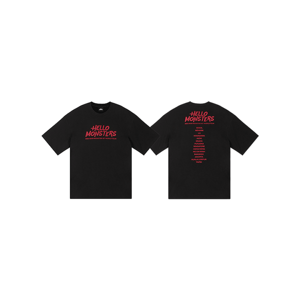 BABYMONSTER - [HELLOMONSTERSTOUR] LOGO TOUR T-SHIRT (Size M)