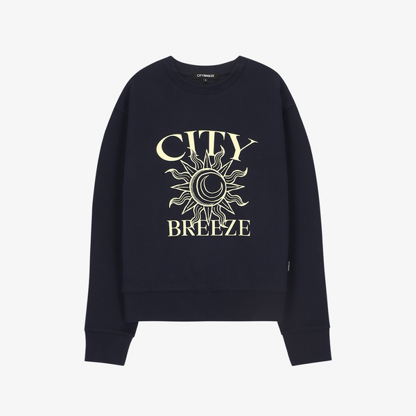 [CITYBREEZE] STAR BREEZE SWEATSHIRT_NAVY