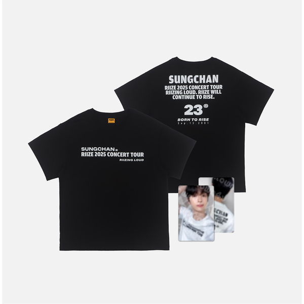 Riize 2025 Concert Tour Tシャツ ウォンビン ktown4u.com : RIIZE - [2025 CONCERT TOUR [RIIZING LOUD] MD