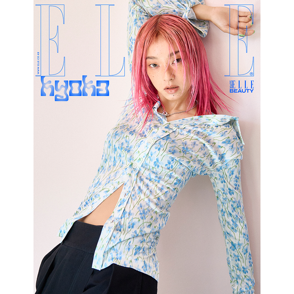 [Magazine] [25-07-25] ELLE 2025.08 E Type (Cover : KYOKA / Content : aespa : GISELLE 12p, KYOKA 12p, Kim Seonho 12p, Park Boyoung & Park Jin Young 10p)