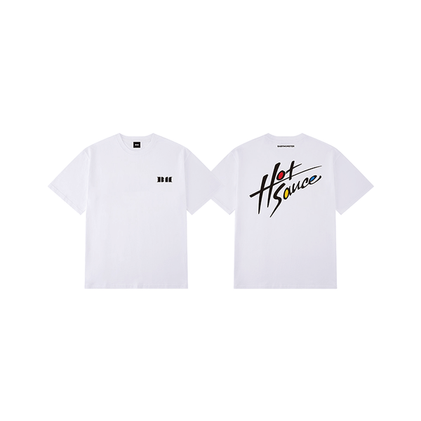 BABYMONSTER - [HOTSAUCE] LOGO T-SHIRT_WHITE