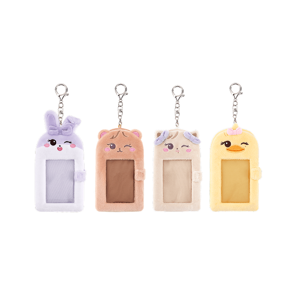 BLACKPINK - [DEADLINETOUR MD] CHARACTER PLUSH PHOTOCARD HOLDER 