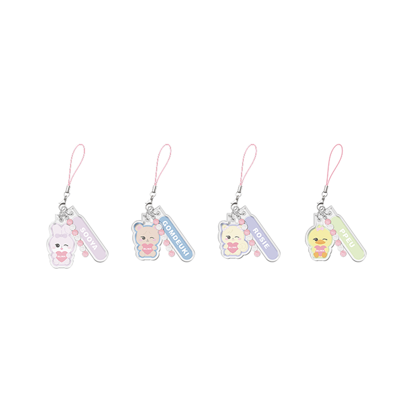 BLACKPINK - [DEADLINETOUR MD] CHARACTER LIGHT STICK AIRTUBE KEYRING