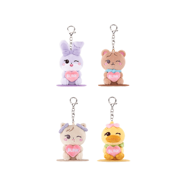 BLACKPINK - [DEADLINETOUR MD] CHARACTER MAGNETIC PLUSH KEYRING 