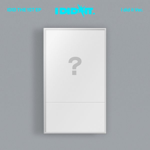 IDID - 1st Mini Album [I did it] (I did it. Ver.)