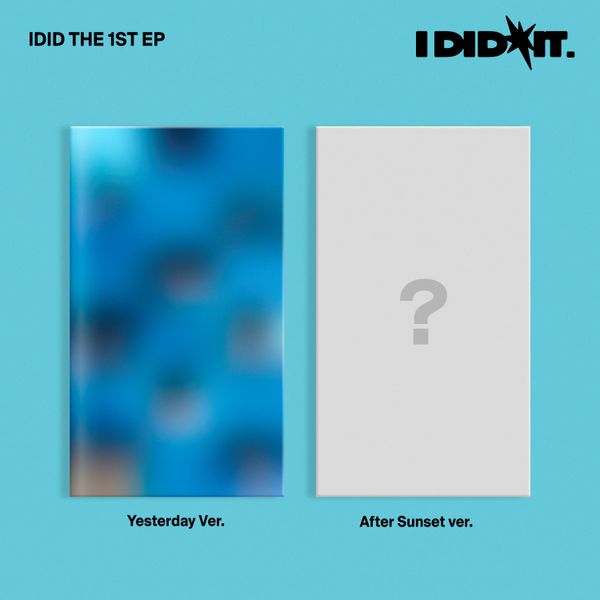 IDID - 1st Mini Album [I did it] (Random Ver.)