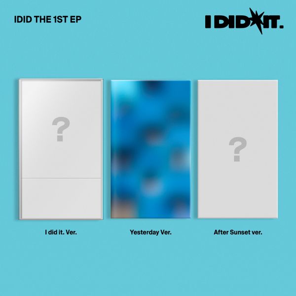 [3CD SET] IDID - 1st Mini Album [I did it]