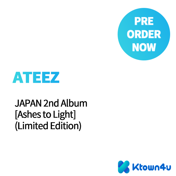 에이티즈 (ATEEZ) - 정규앨범 2집 [Ashes to Light] (일본반) (한정반)
