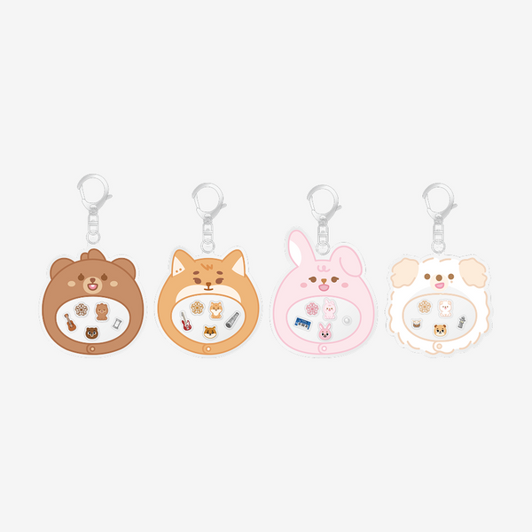 DAY6 - [4th FANMEETING [PIER 10: All My Days] MD] PETIT DENIMALZ SHAKER KEYRING 