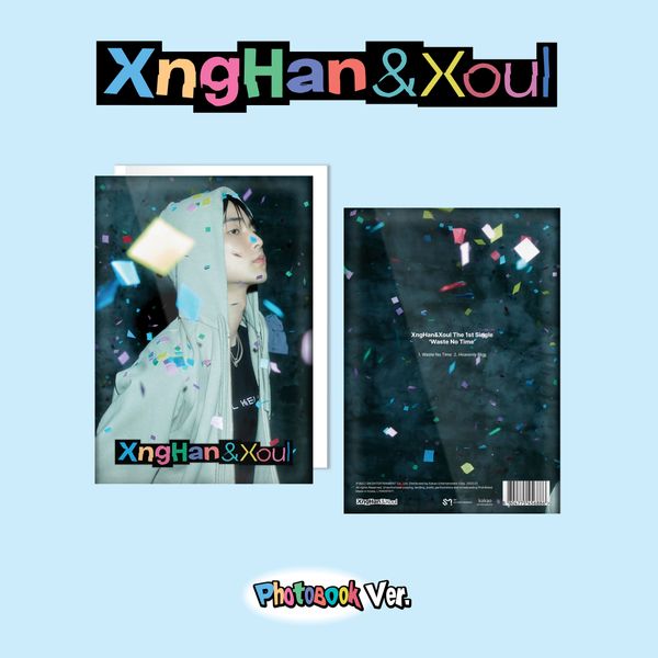 [Online Lucky Draw Event] XngHan&Xoul - 1st Single Album [Waste No Time] (Photo Book Ver.) **NON-REFUNDABLE**