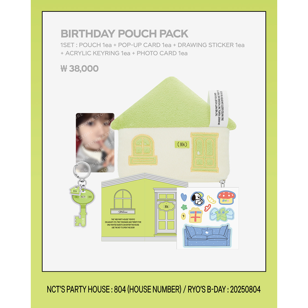 RYO (NCT) - [SM ARTIST BIRTHDAY] POUCH PACK